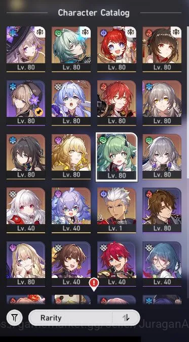 Honkai Star Rail Accounts Mid Game ASIA|TL70|7 Limited [Aglaea+Sign,The Herta,Anaxa,Tribbie,Lingsha,Robin,Huohuo]|2,8K 2