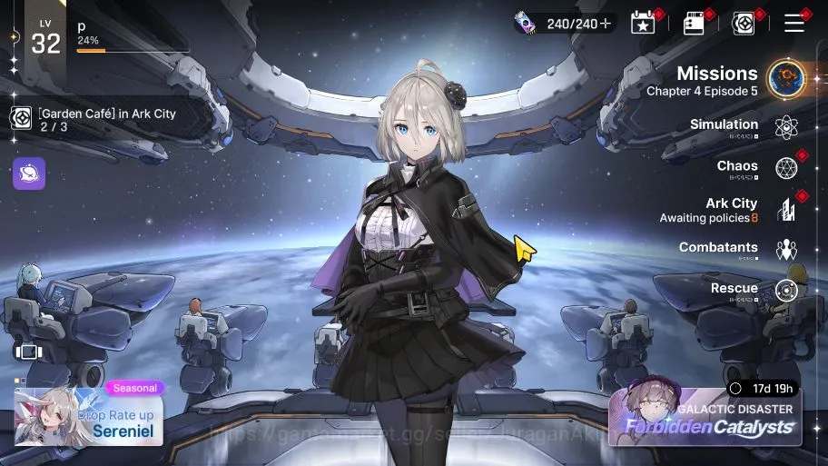 Global Lv 32|5 SSR (Chizuru,Mei Lin,Magna,Orlea,Renoa)+6 SR(MikaM2,ReiM5,TressaM4,Selena,Etc)+8 SR Partners|Stove|(CZN1463) Chaos Zero Nightmare Accounts Global Lv 32|5 SSR (Chizuru,Mei Lin,Magna,Orlea,Re image 1