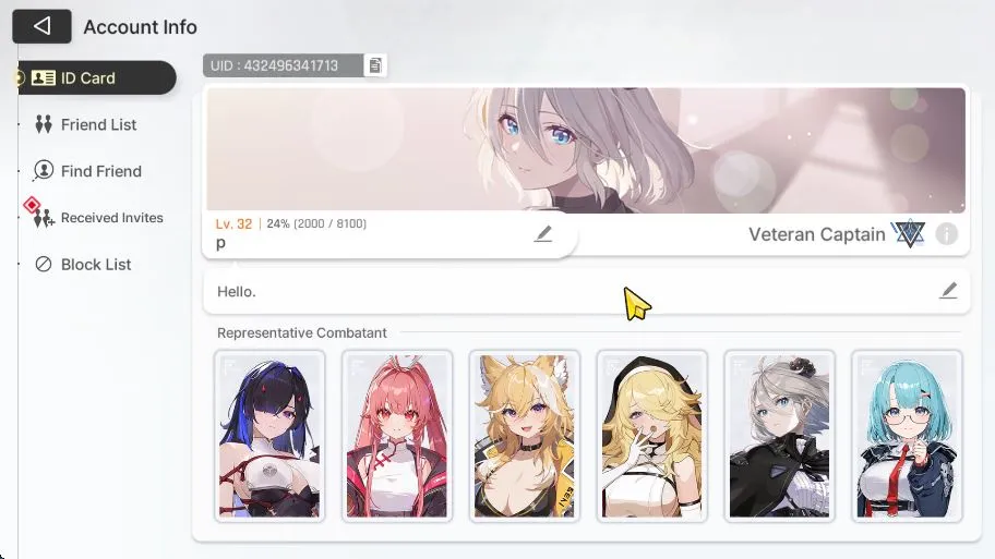 Chaos Zero Nightmare Accounts Global Lv 32|5 SSR (Chizuru,Mei Lin,Magna,Orlea,Renoa)+6 2