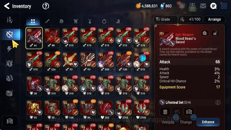 Epic Seven Accounts Mid-Tier Asia Unverif|Starter|6ML BHwayong,Harsetti,DKSharun,etc)Fenne,etc|PohOn|BlesOn|LogStove(ES1953) 9