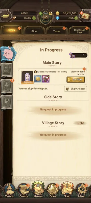 The Seven Deadly Sins: Grand Cross Accounts Midgame Asia |1,6M CC| 1LR + 5UR + 556 Gems (Elizabeth, ODK3/6, Gowther3/6, DKM 6