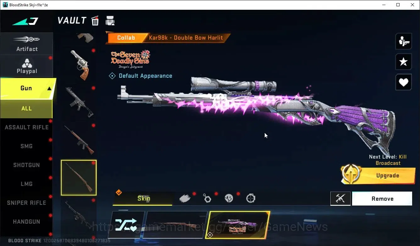 Blood Strike Accounts ASIA|ETERNAL DeAgle+Collab TokRev MCX,FN2000,Takem image 12