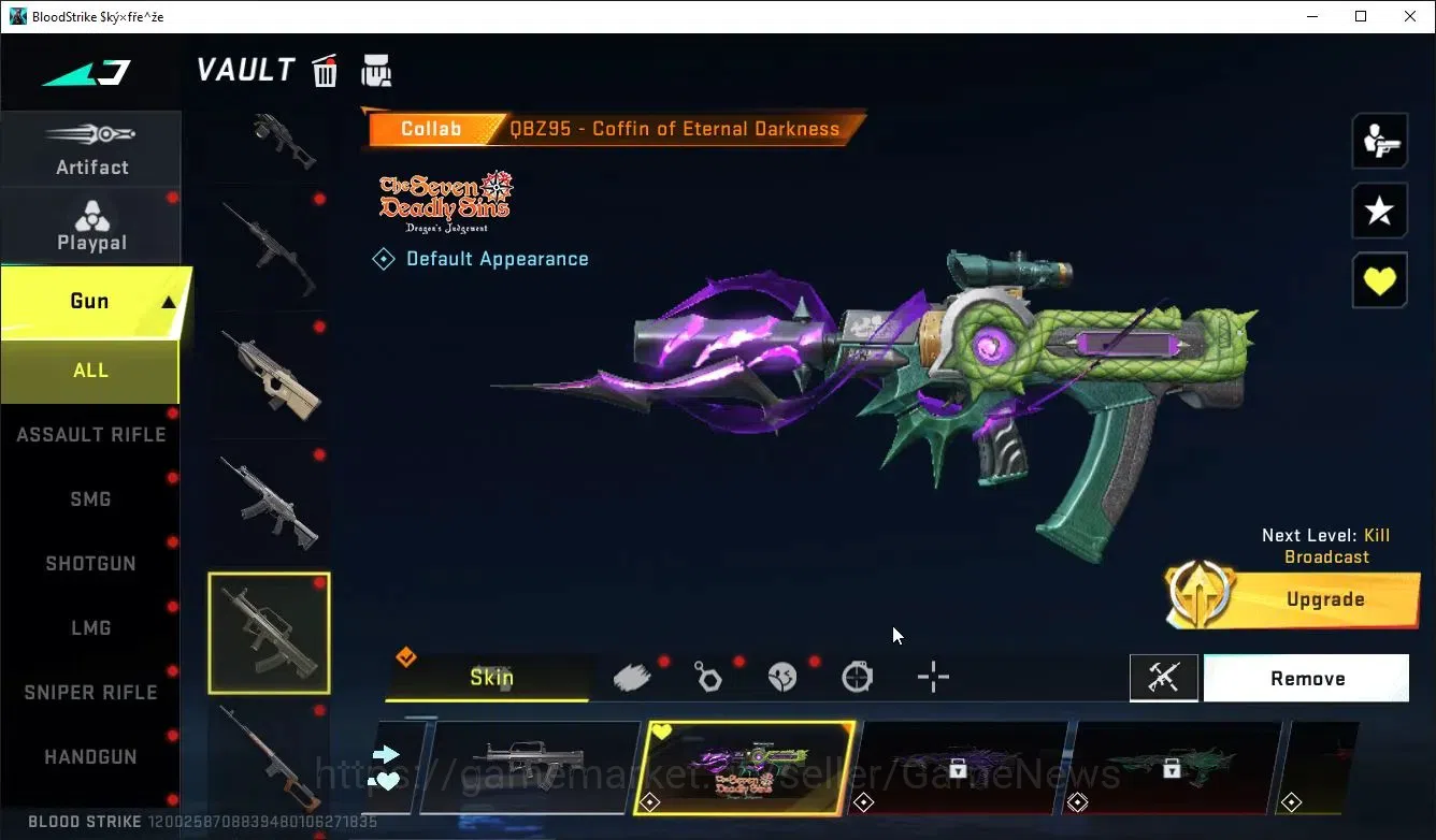 Blood Strike Accounts ASIA|ETERNAL DeAgle+Collab TokRev MCX,FN2000,Takem image 13