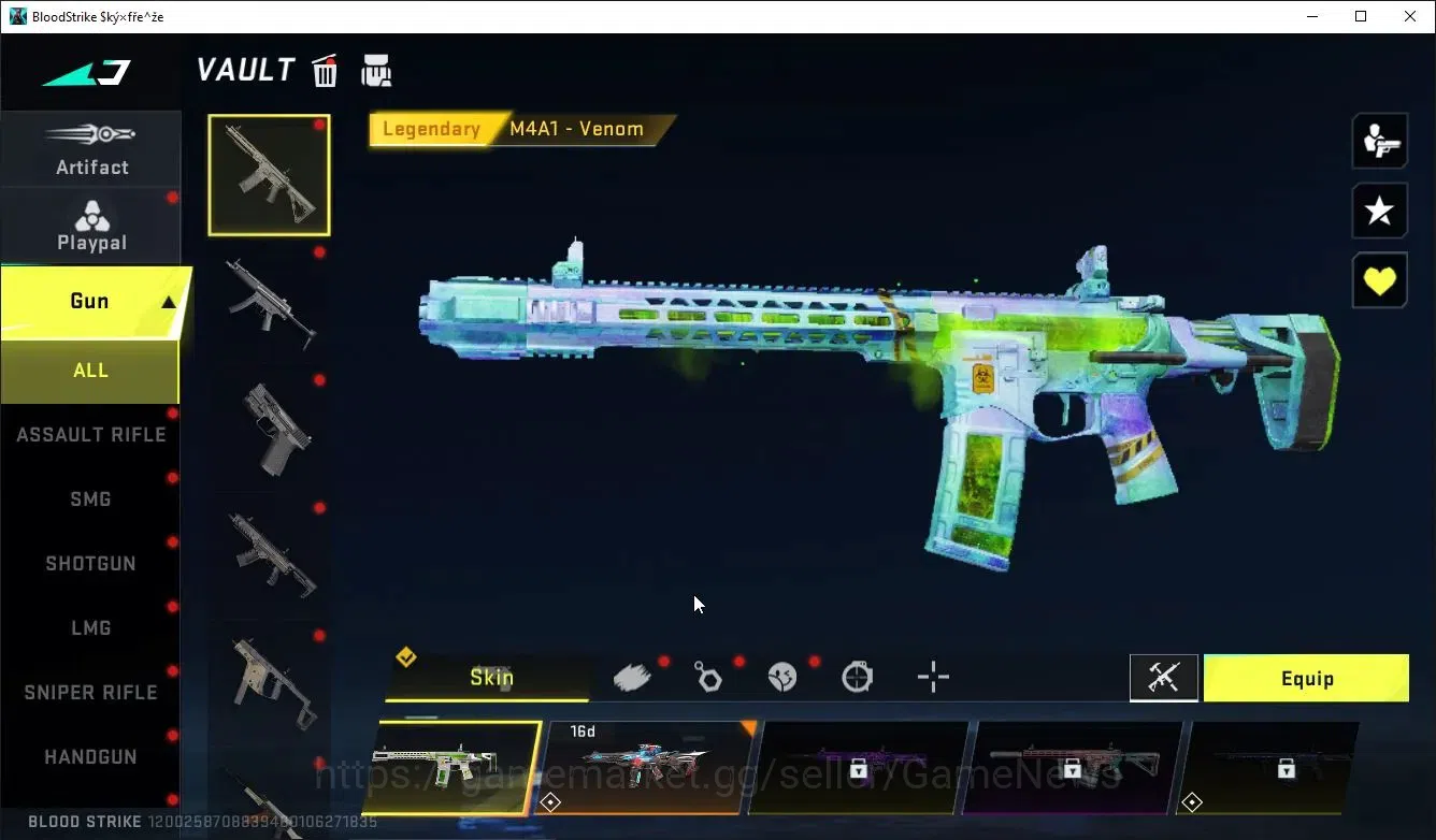 Blood Strike Accounts ASIA|ETERNAL DeAgle+Collab TokRev MCX,FN2000,Takem image 14