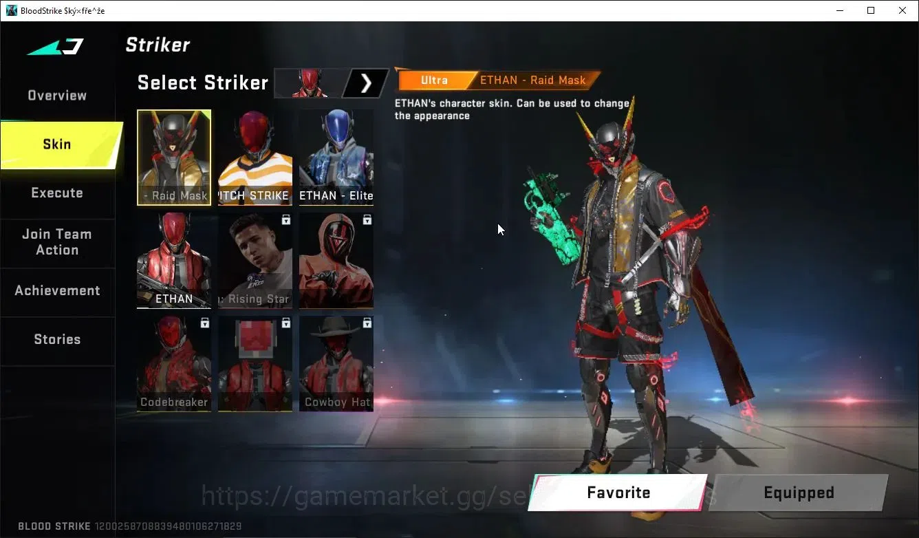 Blood Strike Accounts ASIA|ETERNAL DeAgle+Collab TokRev MCX,FN2000,Takem image 5