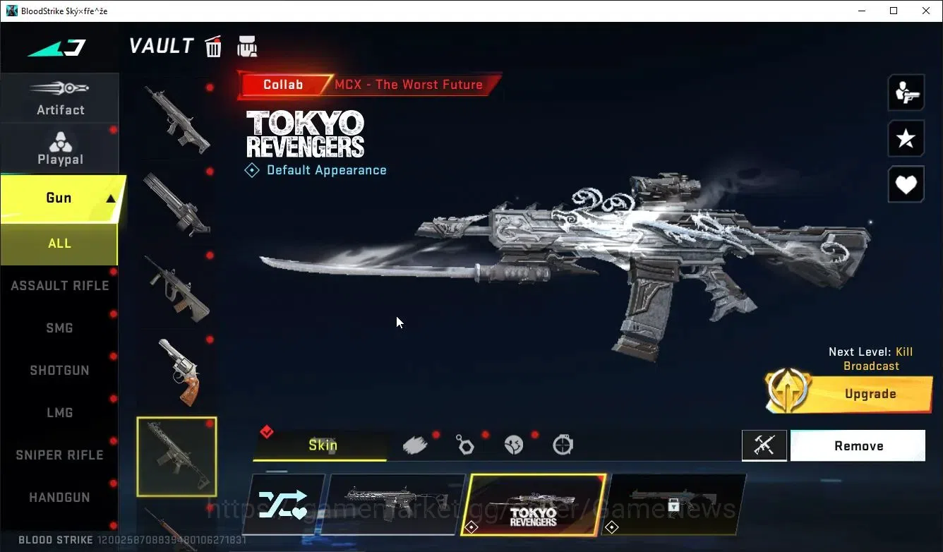 Blood Strike Accounts ASIA|ETERNAL DeAgle+Collab TokRev MCX,FN2000,Takem image 9