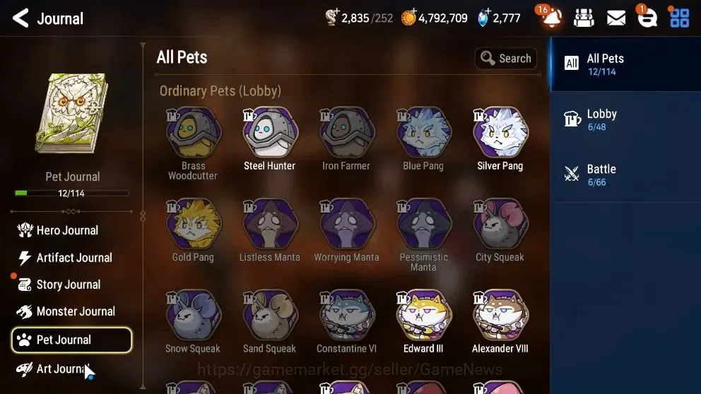 Epic Seven Accounts Starter Global UnVerif|New Era|5ML(Salome,EIlynav,DK Sharun,DCorvus,ALaika)+Ab Fumyr,Fenne,etc|PoH 10
