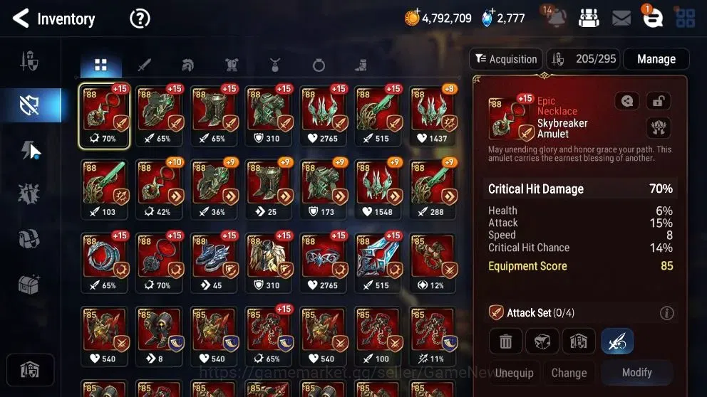 Epic Seven Accounts Starter Global UnVerif|New Era|5ML(Salome,EIlynav,DK Sharun,DCorvus,ALaika)+Ab Fumyr,Fenne,etc|PoH 17