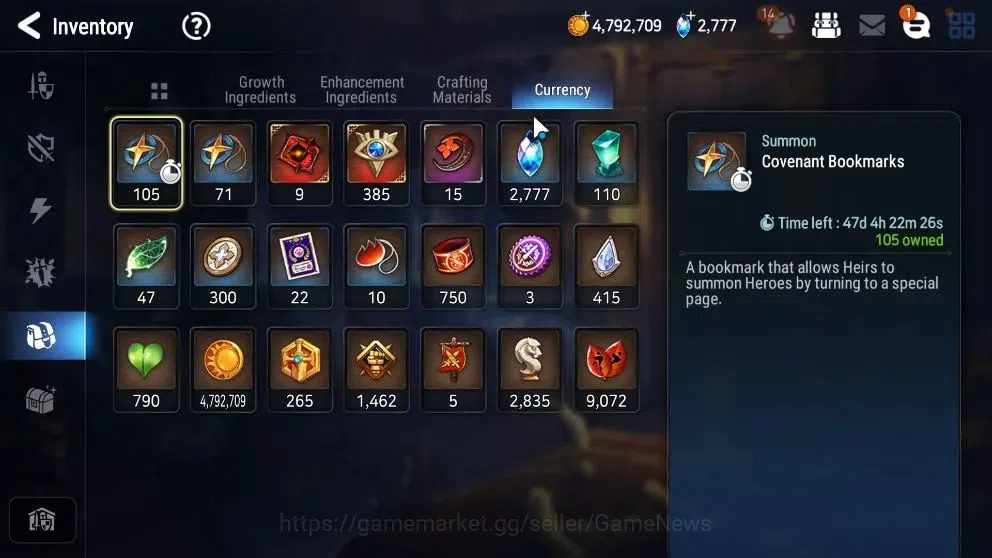 Epic Seven Accounts Starter Global UnVerif|New Era|5ML(Salome,EIlynav,DK Sharun,DCorvus,ALaika)+Ab Fumyr,Fenne,etc|PoH 19