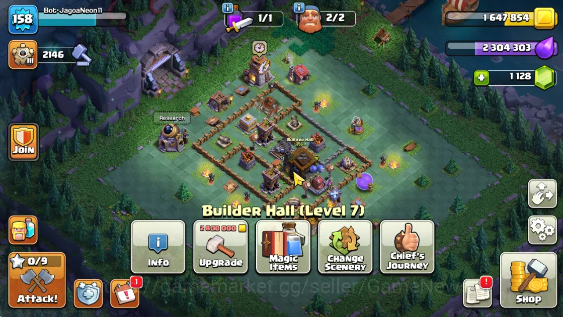 Clash of Clans Accounts TH 14-BH 7|LV 158|HH 8|BK 64,AQ 74,GW 49,MP 41,RC  image 7