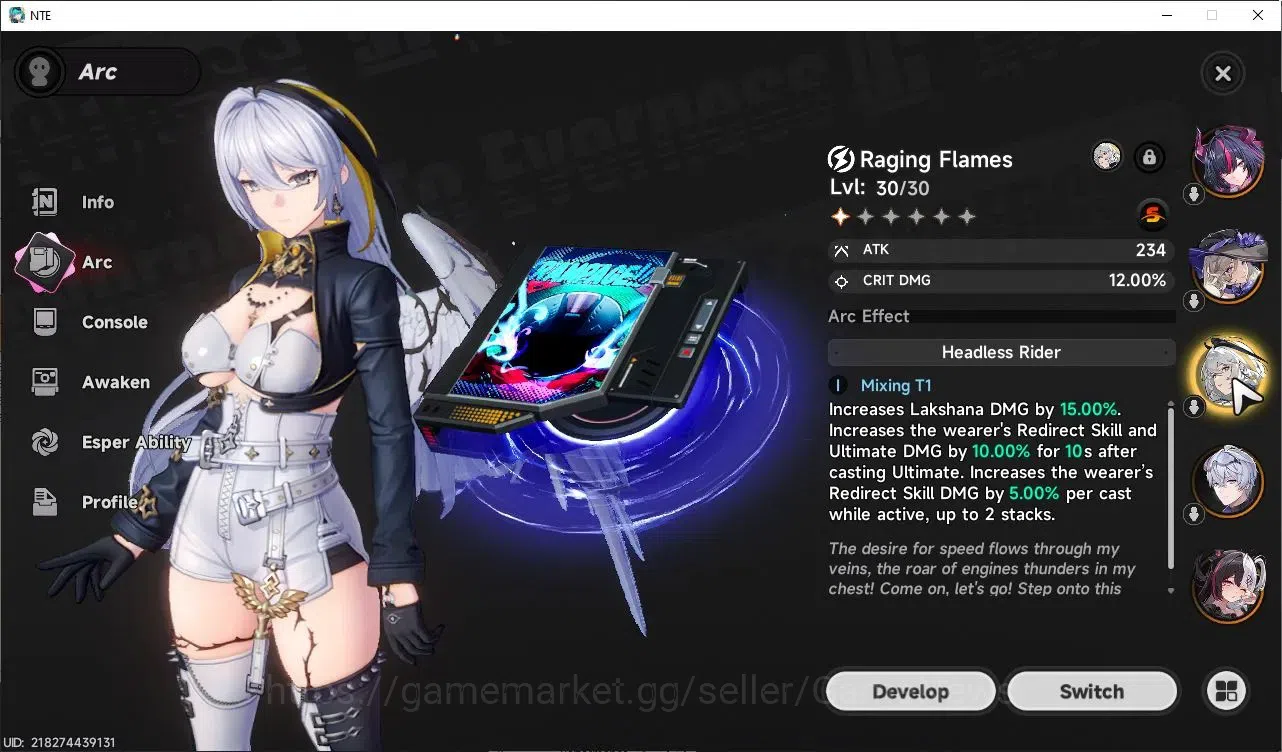 Neverness to Everness Accounts GLOBAL ASIA|HL 49|TL 34|4 Limited S-Class|[(Lacrimosa 16
