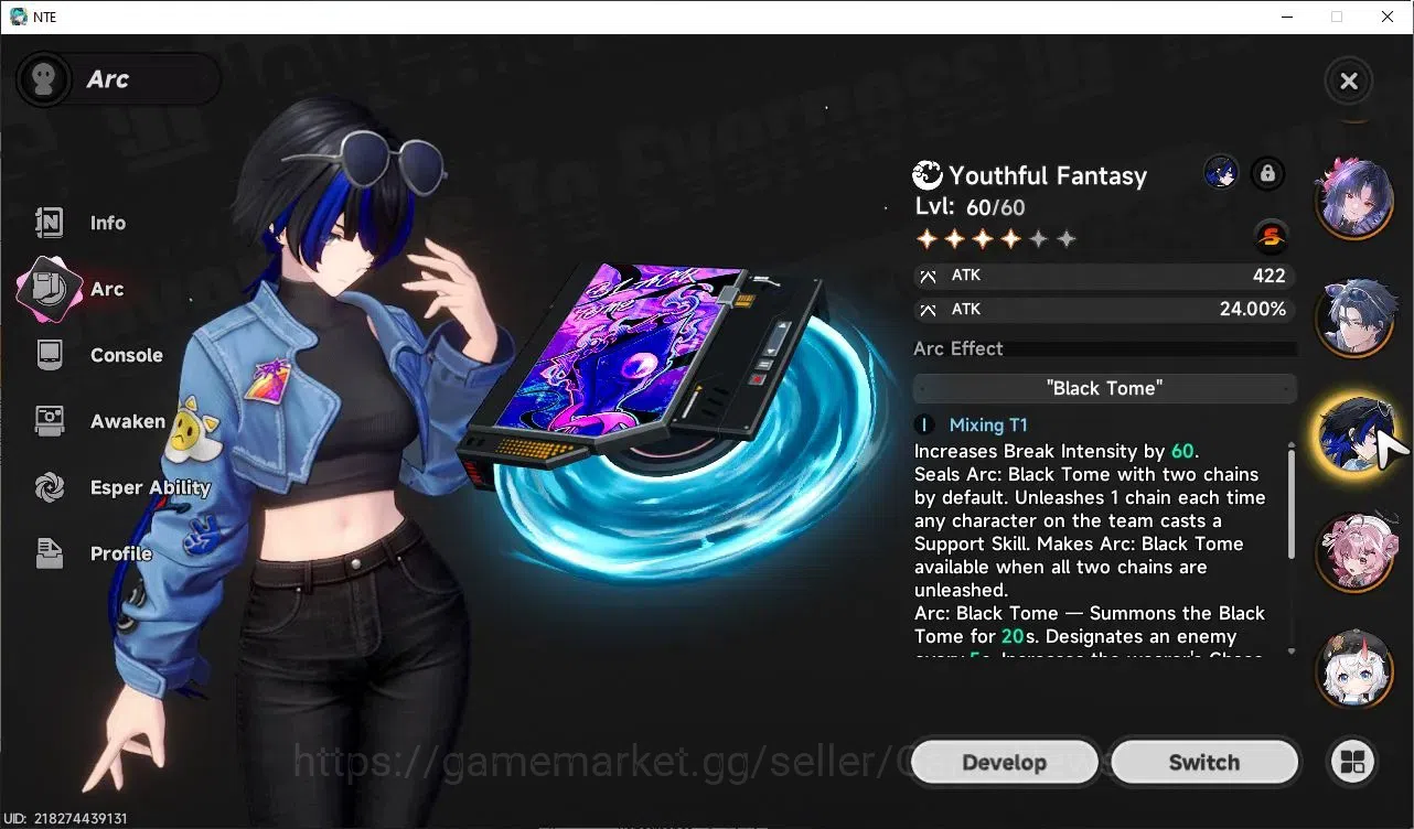 Neverness to Everness Accounts GLOBAL ASIA|HL 49|TL 34|4 Limited S-Class|[(Lacrimosa 17