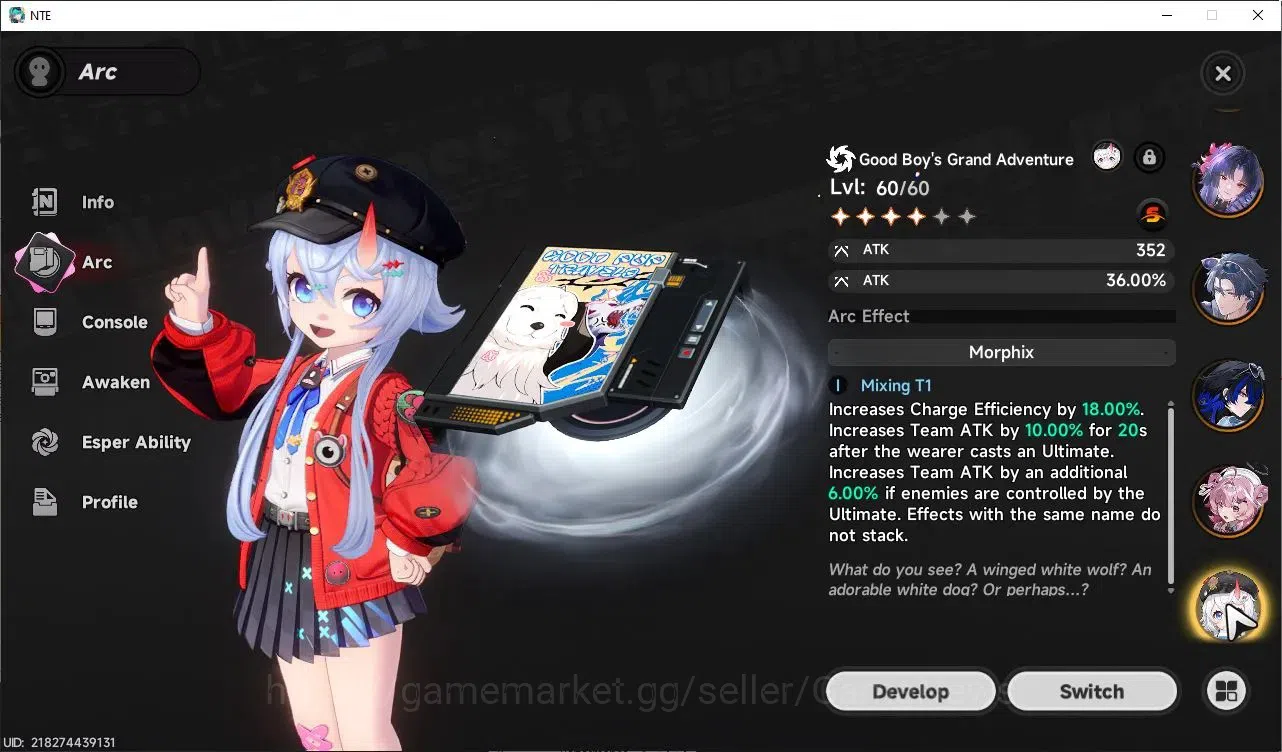 Neverness to Everness Accounts GLOBAL ASIA|HL 49|TL 34|4 Limited S-Class|[(Lacrimosa 19
