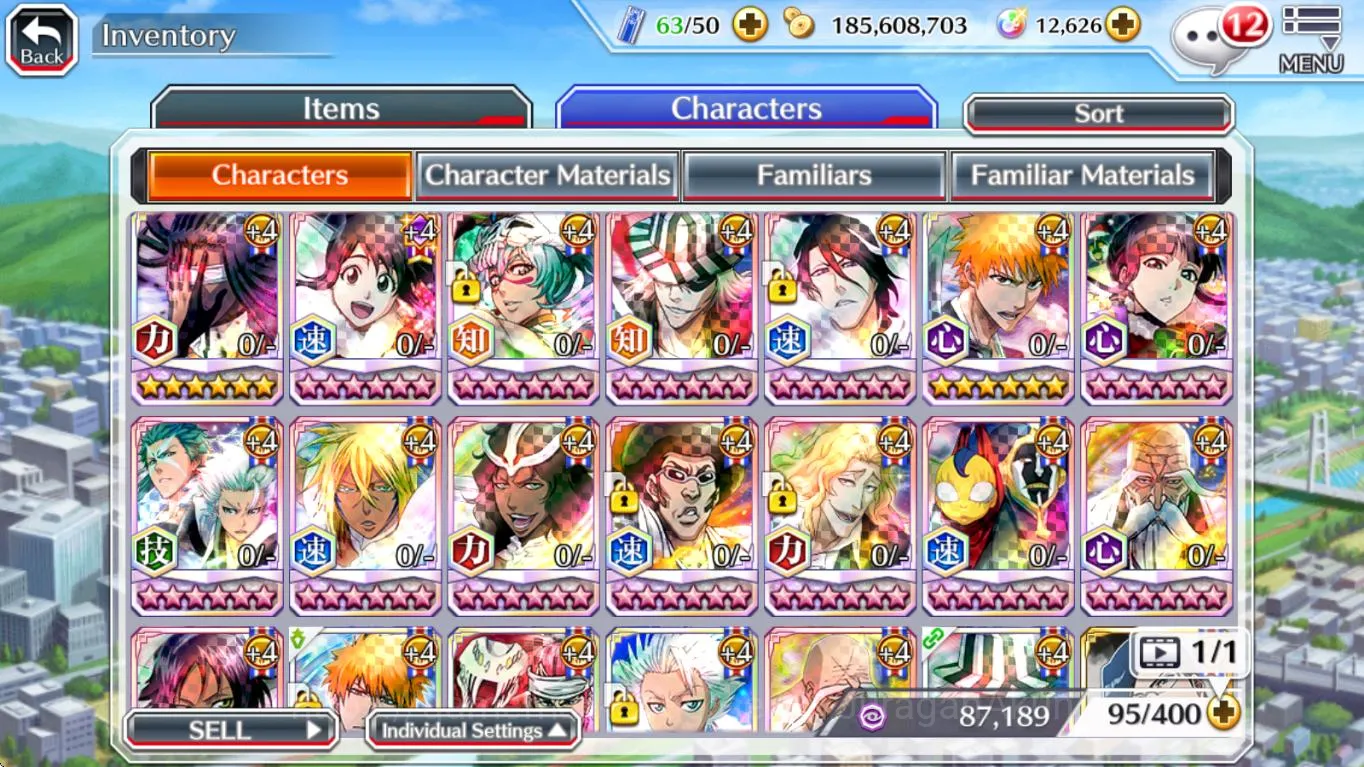 Bleach: Brave Souls Accounts Mid-Tier [GLOBAL] 12k Orbs + 3 Max Transcendence (TYBW25 Uryu+Jushiro+Renji), Renewed 2
