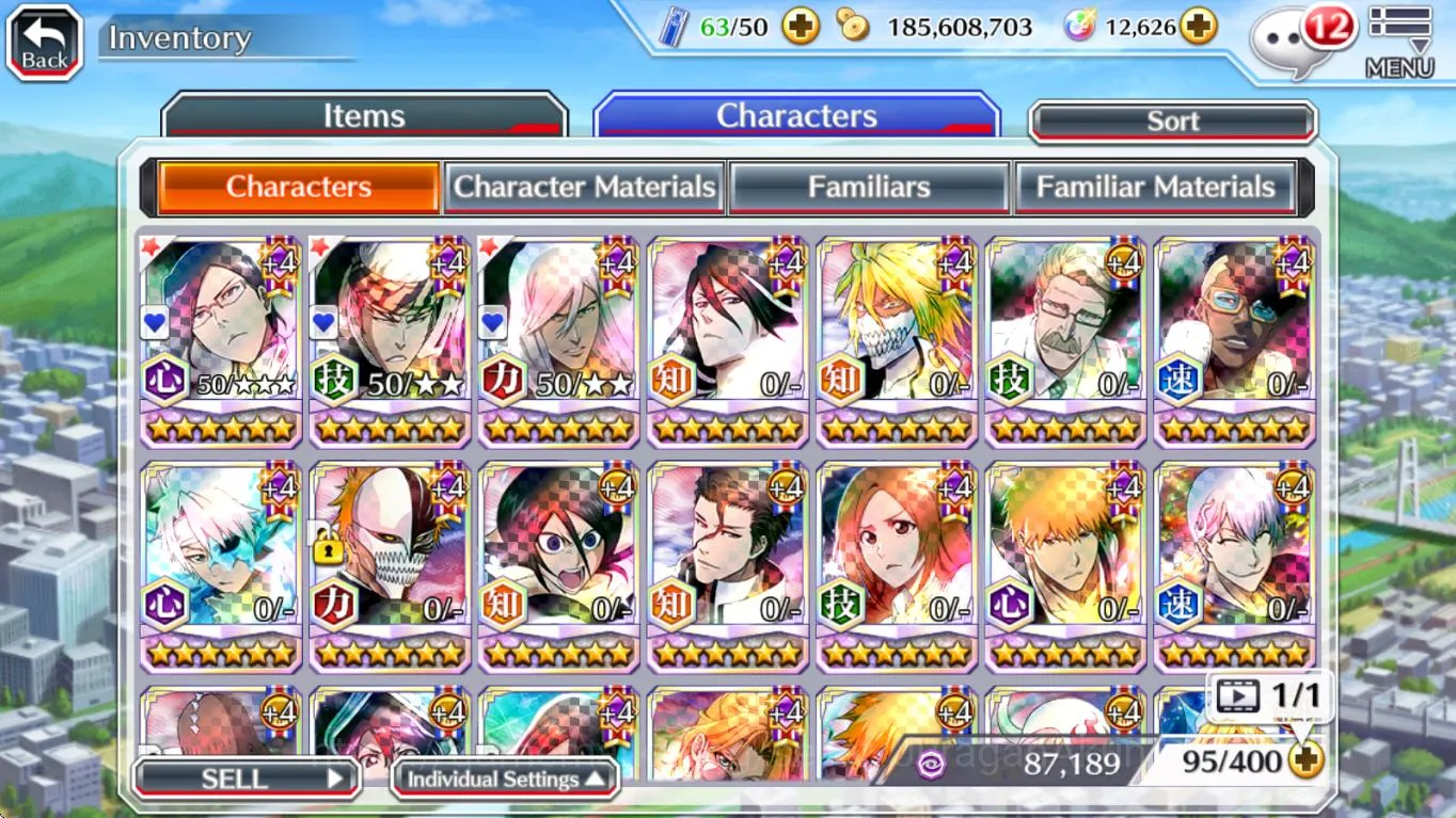 Bleach: Brave Souls Accounts Mid-Tier [GLOBAL] 12k Orbs + 3 Max Transcendence (TYBW25 Uryu+Jushiro+Renji), Renewed 3