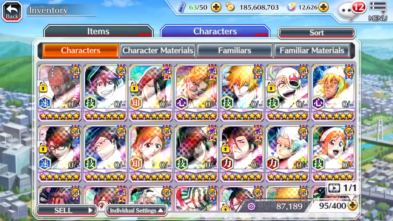 Bleach: Brave Souls Accounts Mid-Tier [GLOBAL] 12k Orbs + 3 Max Transcendence (TYBW25 Uryu+Jushiro+Renji), Renewed 5
