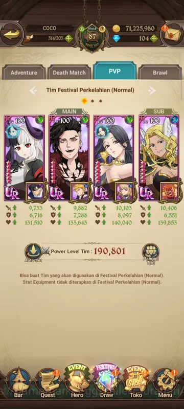 The Seven Deadly Sins: Grand Cross Accounts Midgame Asia |3,6M CC|1LR + 7UR + Full Collab Solev 4