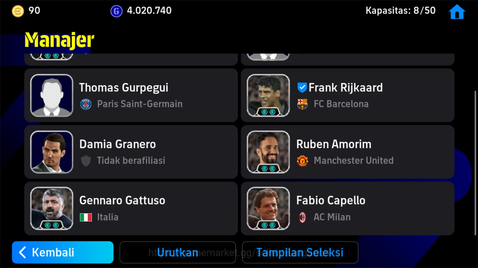 eFootball Accounts EFB316B Power 3159 | Mbappe Show time , Rui Costa image 3