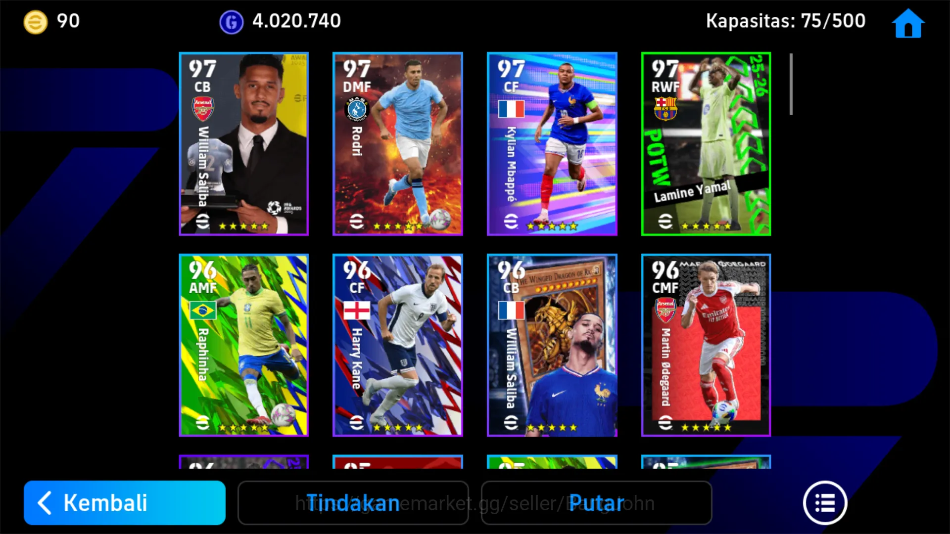 eFootball Accounts EFB316B Power 3159 | Mbappe Show time , Rui Costa image 7
