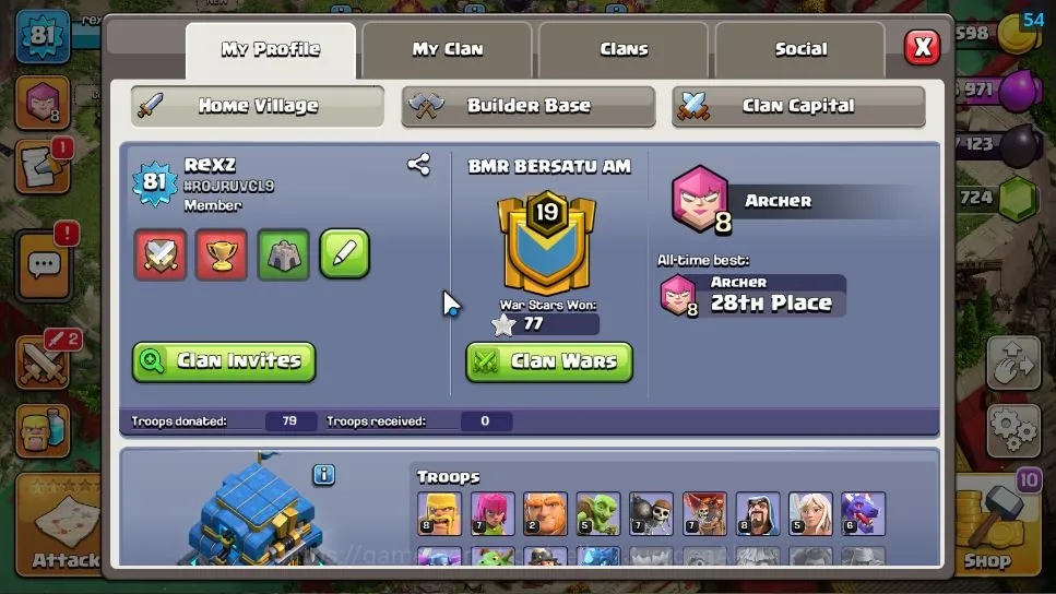 Clash of Clans Accounts Mid-Tier TH 12 - BH 6|Limited Skin|LV 81|HH 5|BK 46,AQ 46,GW 20,MP 30,RC 0|CN ON|Protect OFF|TAKE 5