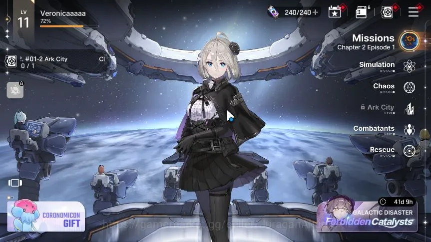 Asia Fresh Starter Lv11|4 SSR(Veronica,Haru,Rin,Orlea,Etc)|10 SR(Tressa,Mika,Beryl,Cassius,Rei,etc)|Log Stove|SS(TA1046) Chaos Zero Nightmare Accounts Asia Fresh Starter Lv11|4 SSR(Veronica,Haru,Rin,Or image 1