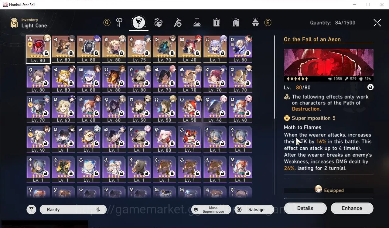 Honkai Star Rail Accounts Mid Game ASIA|TL69|10 Limited [(Ruan 2