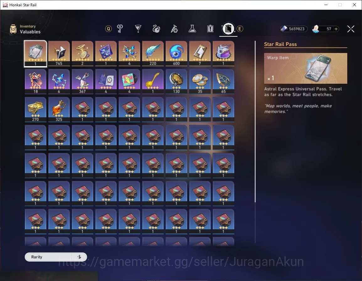 Honkai Star Rail Accounts ASIA|TL 65| 9 Limited | Sunday+Sign,,Evernight,Fir image 3