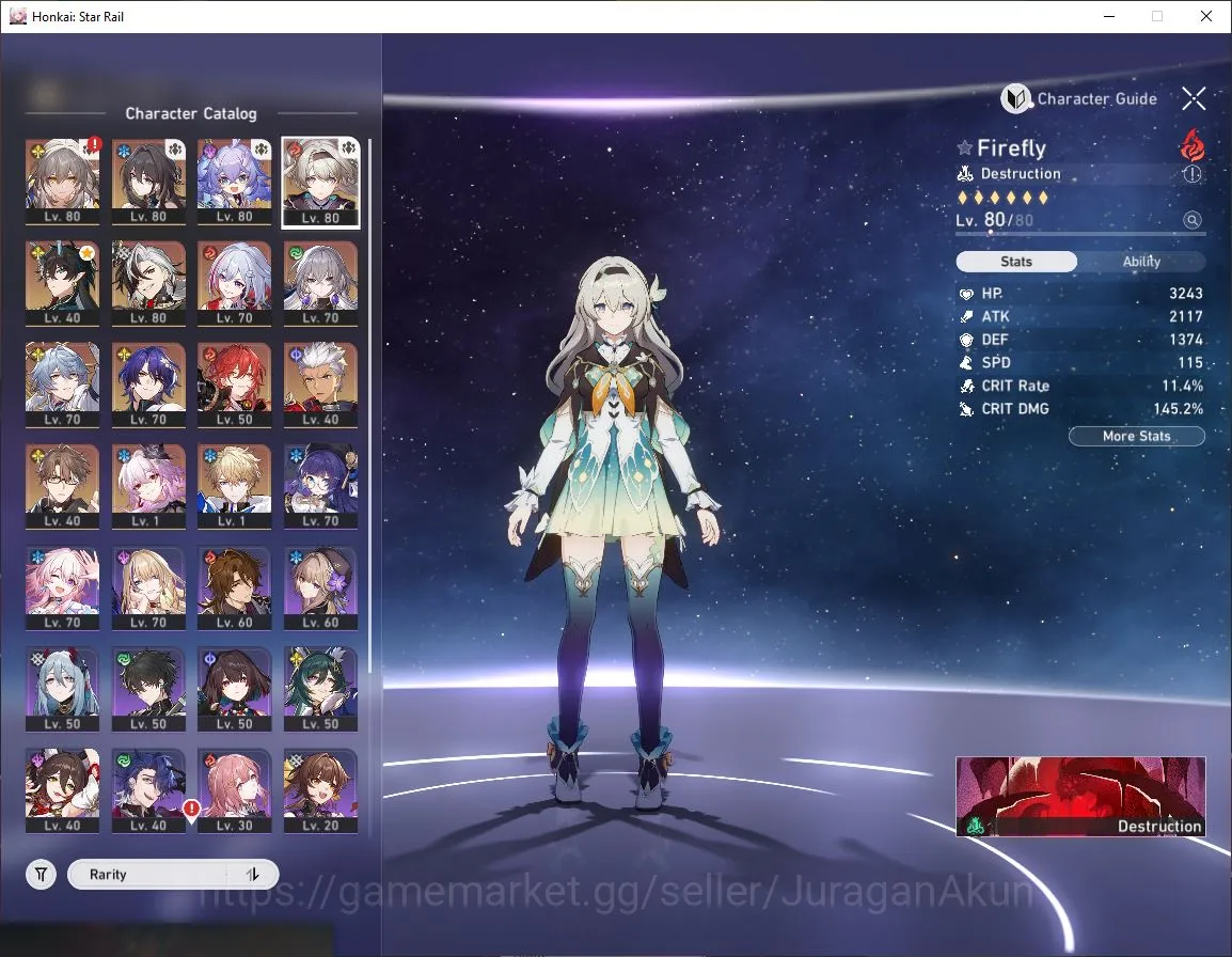 Honkai Star Rail Accounts ASIA|TL 65| 9 Limited | Sunday+Sign,,Evernight,Fir image 5