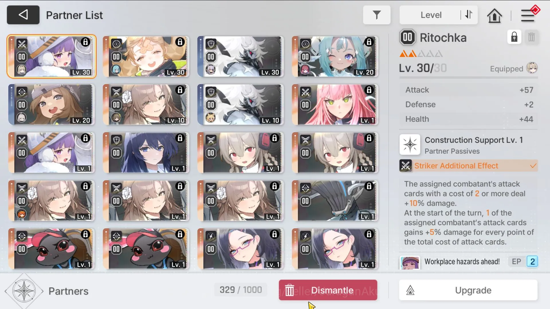 Chaos Zero Nightmare Accounts GLOBAL Lv31|6 SSR(VeronicaM1,Rin,Khalipe,Haru,Renoa,Magna)11SR(MikaM2,BerylM6,LucasM1)22SR 2