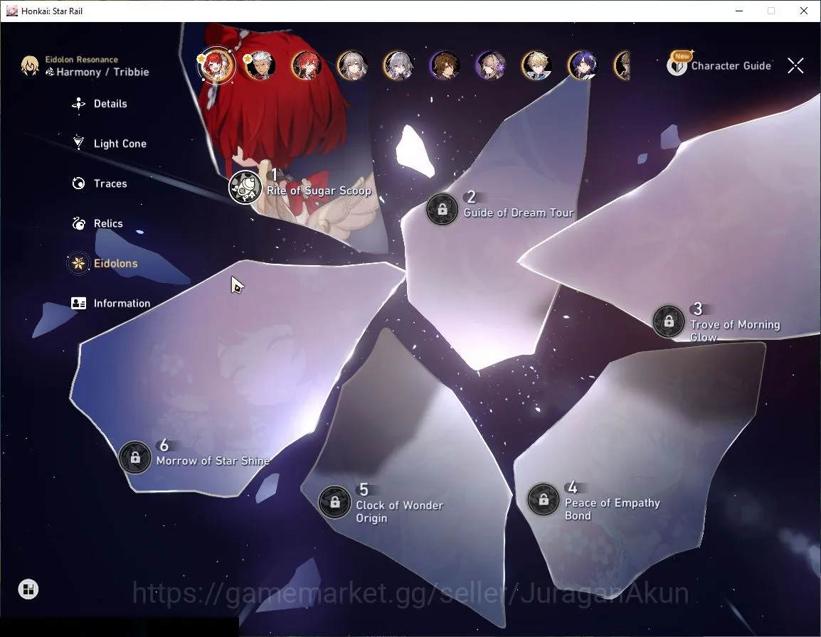 Honkai Star Rail Accounts ASIA [TL70]14 Limited(Castorice,Jingliu,Firefly+Si image 7