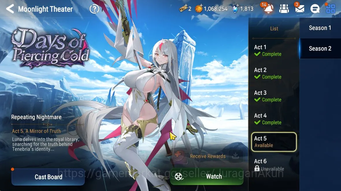 Epic Seven Accounts Asia verif|19 ML(NMLuna,WOTM Teneb,Eilynav,Lermia, image 10