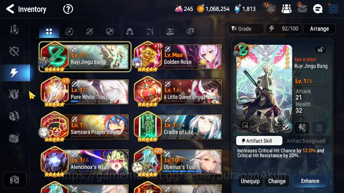 Epic Seven Accounts Asia verif|19 ML(NMLuna,WOTM Teneb,Eilynav,Lermia, image 7