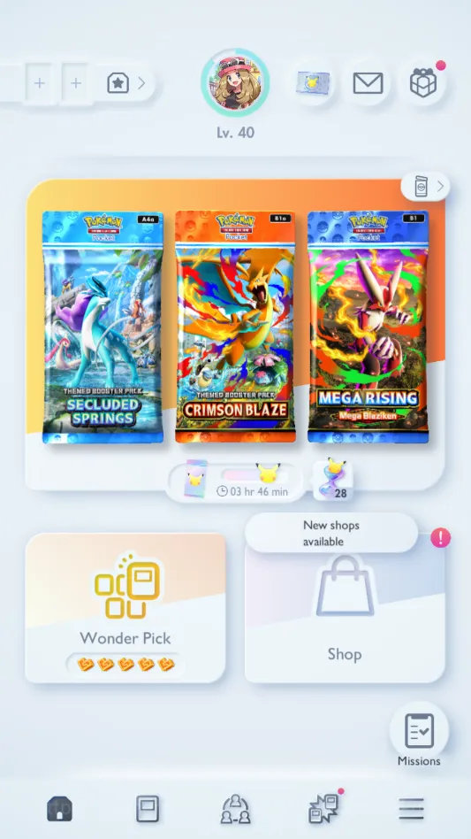 Pokémon TCG Pocket Accounts EN| 5k+ Card| 110+ EX| 2 Crown (PokeBall,QuickGE)  image 3