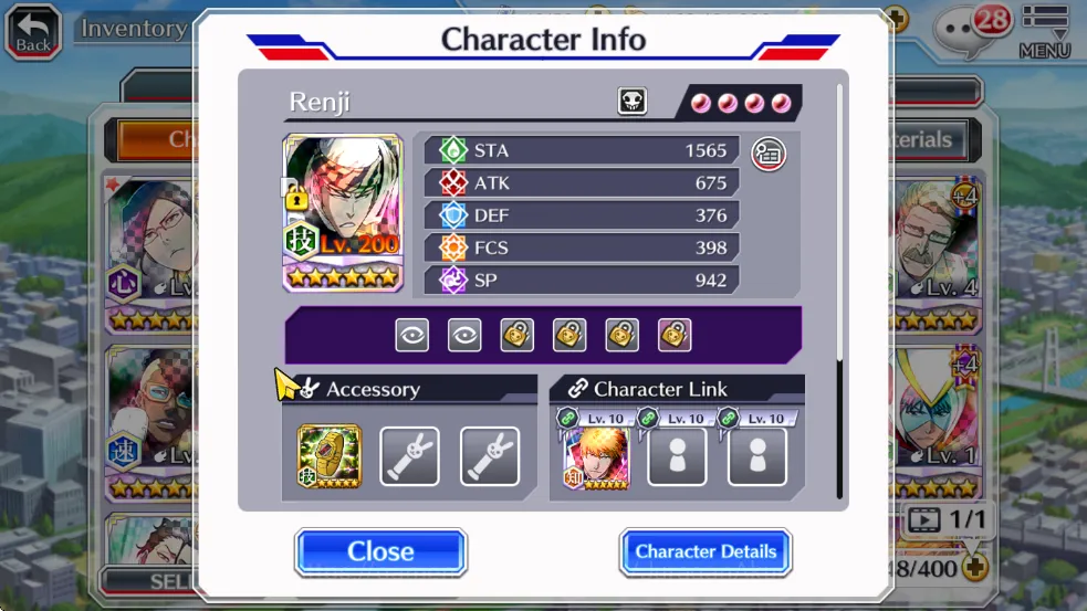 Bleach: Brave Souls Accounts Mid-Tier [GLOBAL] 11K Orbs | Uryu+Renji+JushiroTYBW25,Orihime TYBW24,Byakuya renewedetc| Check 4