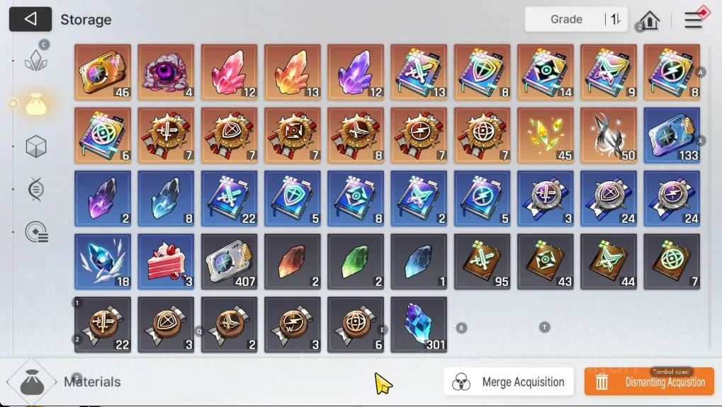 Chaos Zero Nightmare Accounts GLOBAL Lv40|5 SSR (YukiM1+Sign,RinM1,Orlea,MeiLin,Kayron) 11 SR(LucasM6,MaribelM4,Etc)13 SR 3