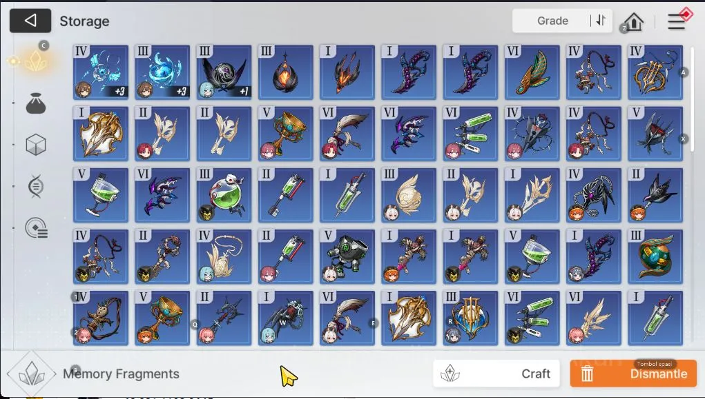 Chaos Zero Nightmare Accounts GLOBAL Lv40|5 SSR (YukiM1+Sign,RinM1,Orlea,MeiLin,Kayron) 11 SR(LucasM6,MaribelM4,Etc)13 SR 4