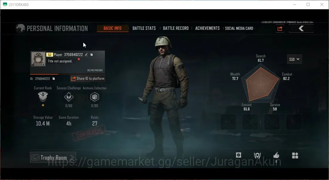Arena Breakout Accounts [MOBILE] |Lv 23| SV 10,4M|CV 8,1M|AKS-74U,V SKS|Re image 2