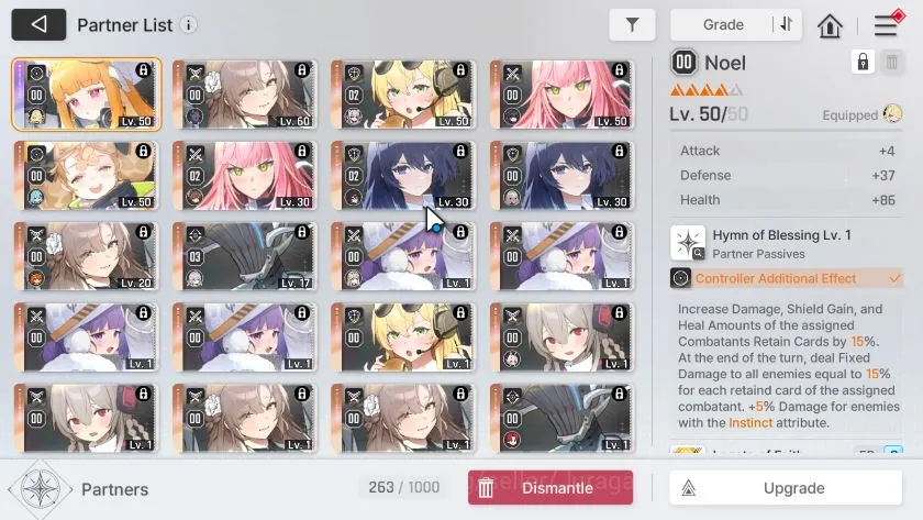 Chaos Zero Nightmare Accounts GLOBAL|Lv 51|12 SSR [SerenielM1,HugoM1,KhalipeM1,M image 3
