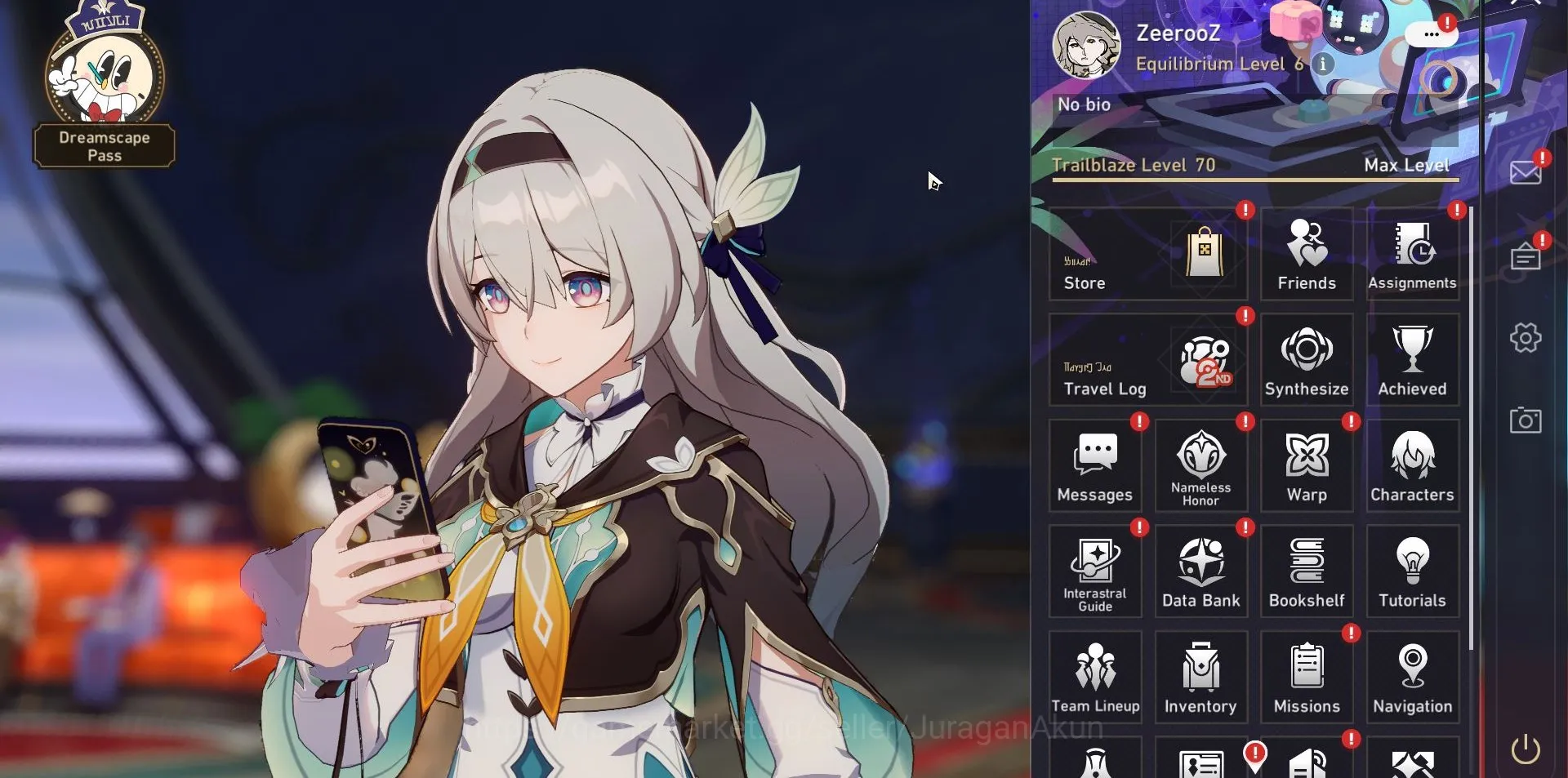 Honkai Star Rail Accounts ASIA [TL70] 11 Limited (Feixiao, Firefly, SW+Sign, image 3