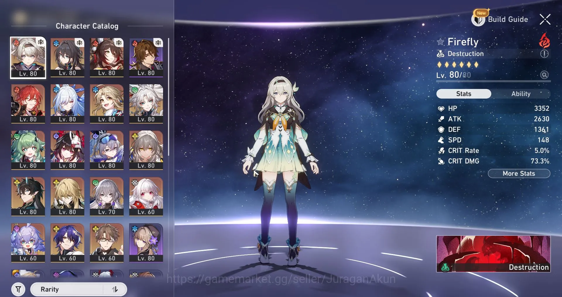 Honkai Star Rail Accounts ASIA [TL70] 11 Limited (Feixiao, Firefly, SW+Sign, image 6