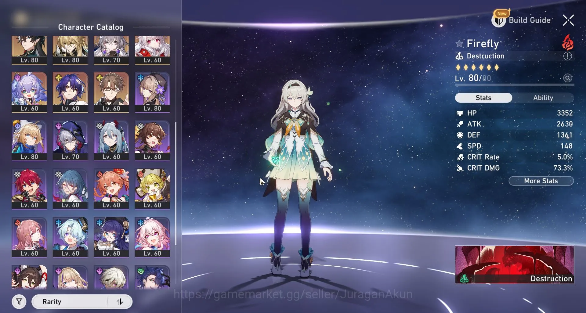 Honkai Star Rail Accounts ASIA [TL70] 11 Limited (Feixiao, Firefly, SW+Sign, image 7