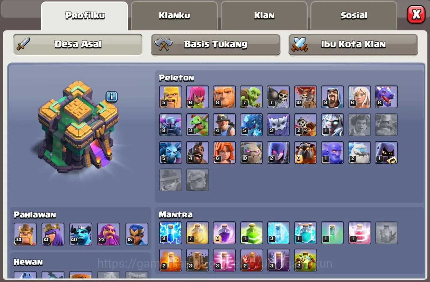 Clash of Clans Accounts Mid-Tier TH 14 Thropy 2994| BK34 - AQ41 - GW23 - MP40 - RC18 | Supercell ID | Take Email | Check SS 5