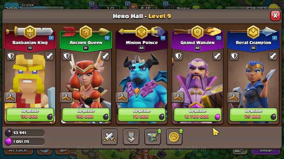 Clash Royale Accounts Lvl 58|Free COC TH 16MAX|Troph 10317|KTL 15|Lmt Sk image 7