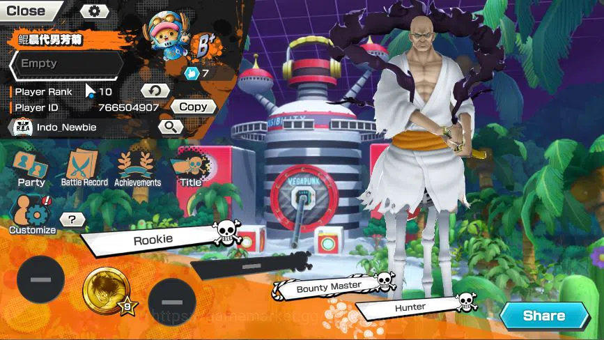 One Piece Bounty Rush Accounts Mid-Tier Global|4EX |5 Elders St.Ethanborn V.Nusjuro,5 Elders St.Saturn,DD Shanks,Film Red 2