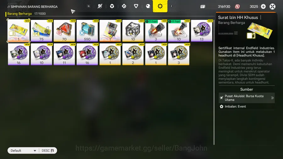 Arknights: Endfield Accounts ASIA | Lv 3| Starter Laevatain | MC Male | AKE188B 7