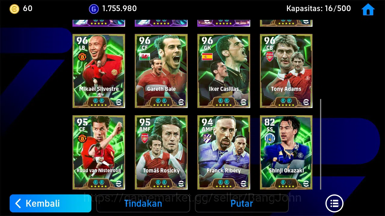 eFootball Accounts Android Power 3153 | david villa blitz | pedri big image 5