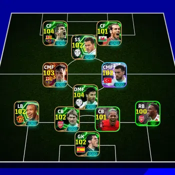 eFootball Legends & Iconic Players Android Power 3153 | david villa blitz | pedri big image 1