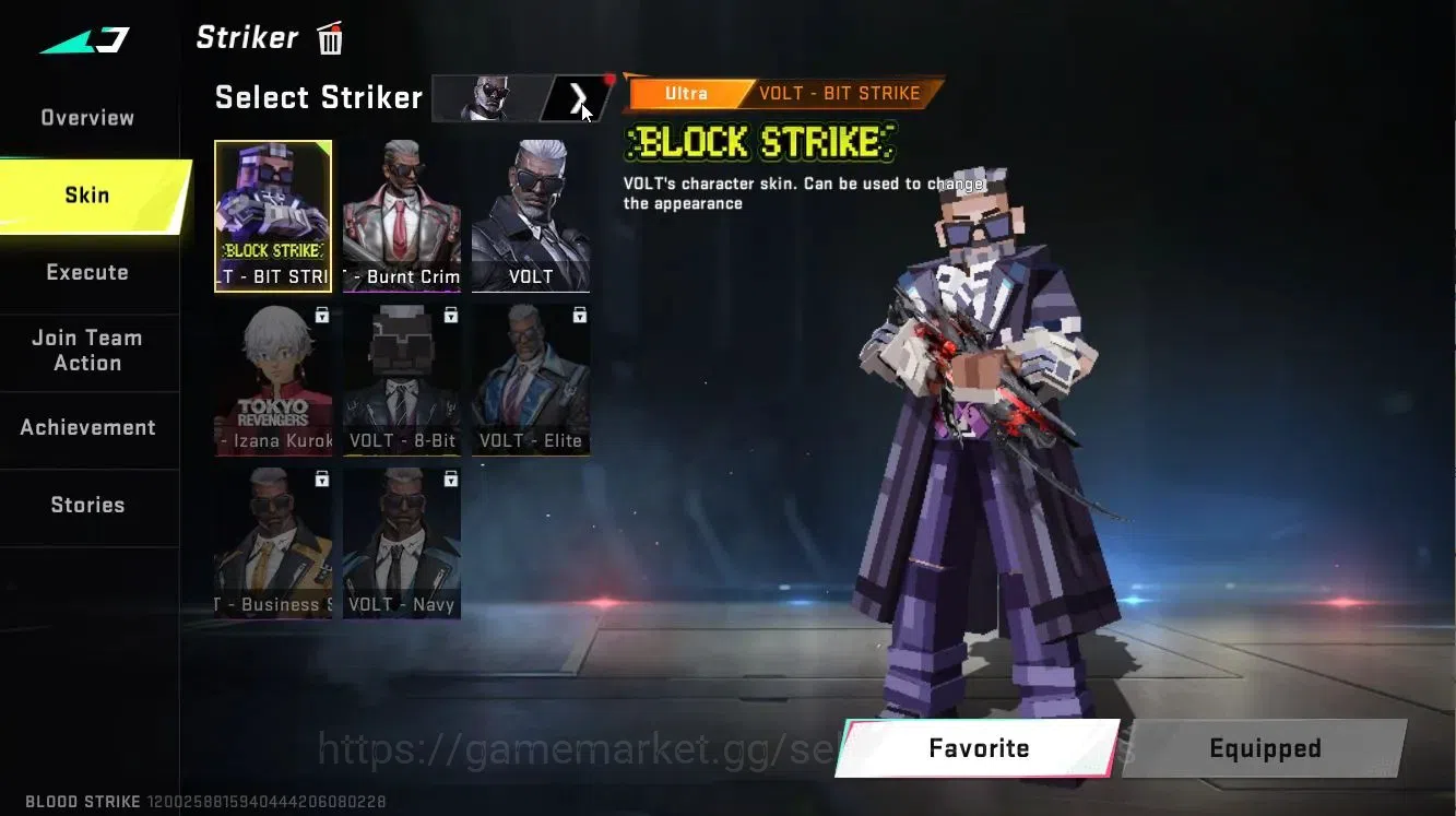 Blood Strike Accounts ASIA|ETERNAL JET-Comet|Collab BLEACH[Byakuya,MCX,M image 10
