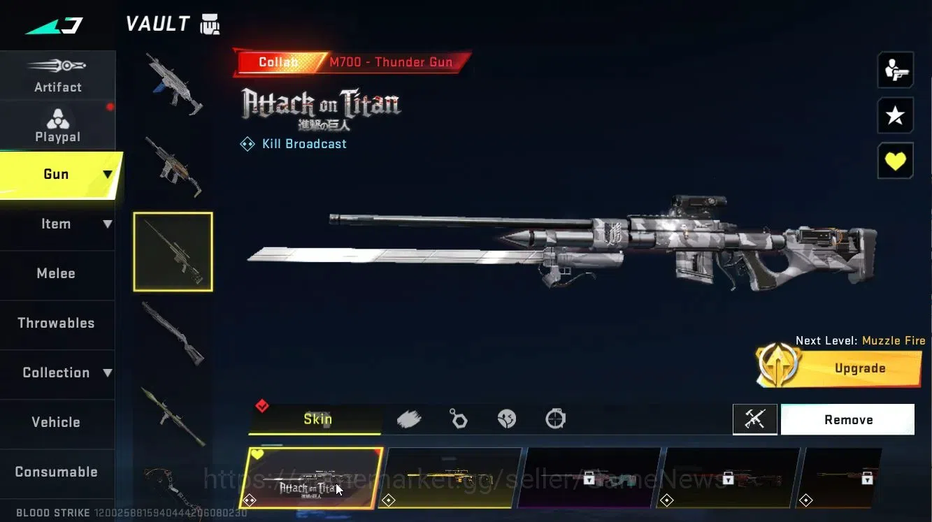 Blood Strike Accounts ASIA|ETERNAL JET-Comet|Collab BLEACH[Byakuya,MCX,M image 17
