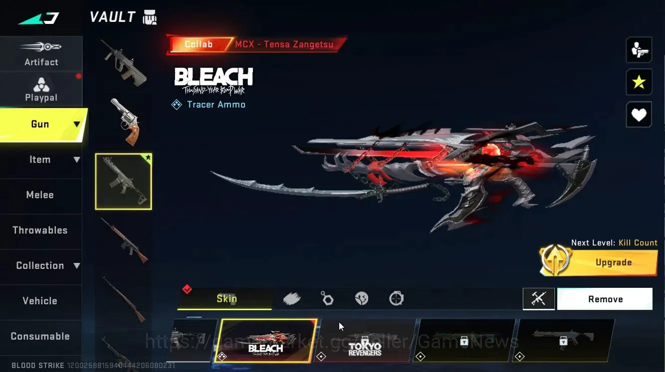 Blood Strike Accounts ASIA|ETERNAL JET-Comet|Collab BLEACH[Byakuya,MCX,M image 18
